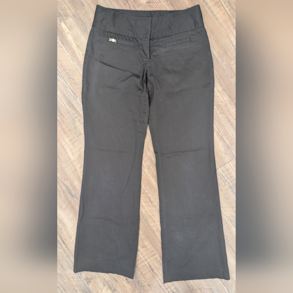 Express Black Editor Wide Leg Pants